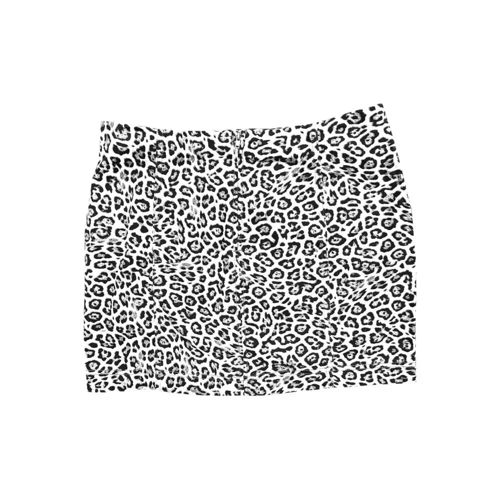 NWT BP Leopard Print Mini Skirt Size M Mid Rise Animal Print
